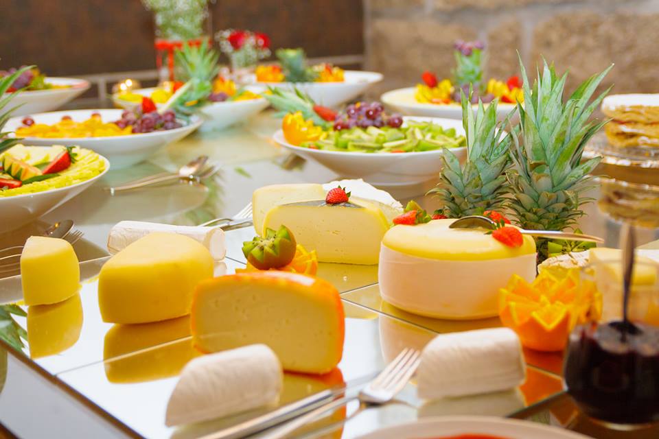 Mesa de queijos